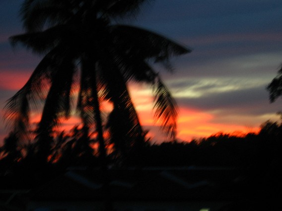 Einer der sch�nsten Sonnenunterg�nge der Welt...
