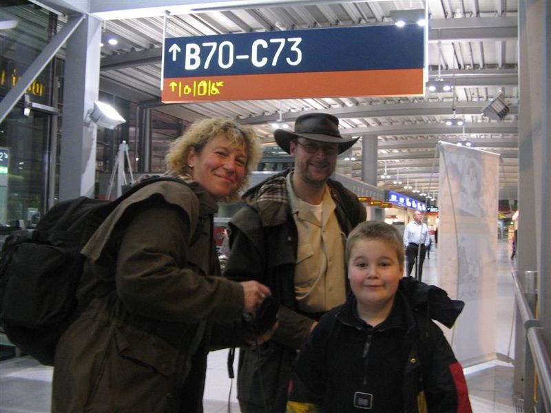 Auf dem Weg in die Philippinen in K�ln/Bonn.